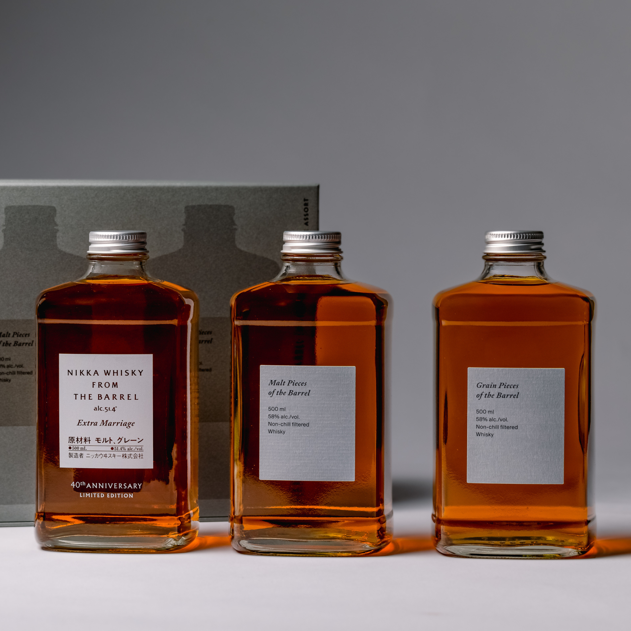 NIKKA FROM THE BARREL 500ml 51% 12本セット Nikka From The Barrel Extra Marriage Gift Set – Nikka WHISKY